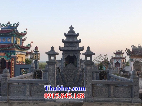31 Khu lăng mộ gia đình gai tộc bằng đá tự nhiên nguyên khối kích thước chuẩn phong thủy