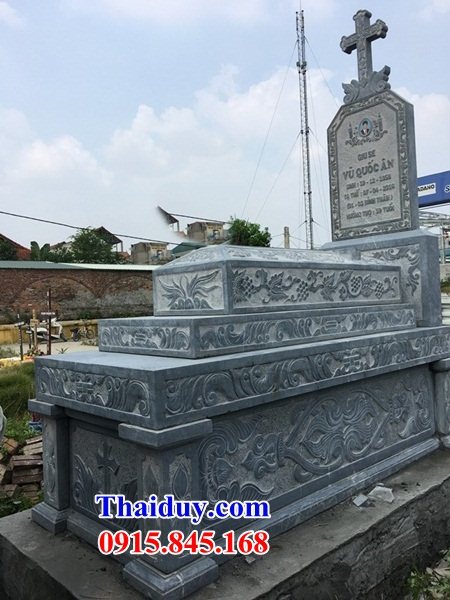 32 Mộ công giáo bằng đá đẹp bán tại Khánh Hòa