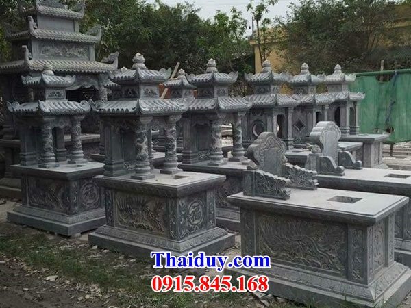 32 Mộ mồ mả hai mái bằng đá bán tại Hà Giang