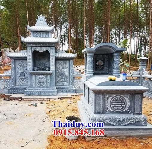 34 Mẫu mộ mồ mả đá một mái cất giữ để đựng hũ tro hài cốt gia đình dòng họ ông bà bố mẹ đẹp bán tại Đồng Nai