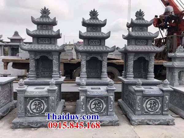 35 Mộ mồ mả đá ba mái đẹp bán tại Bình Phước