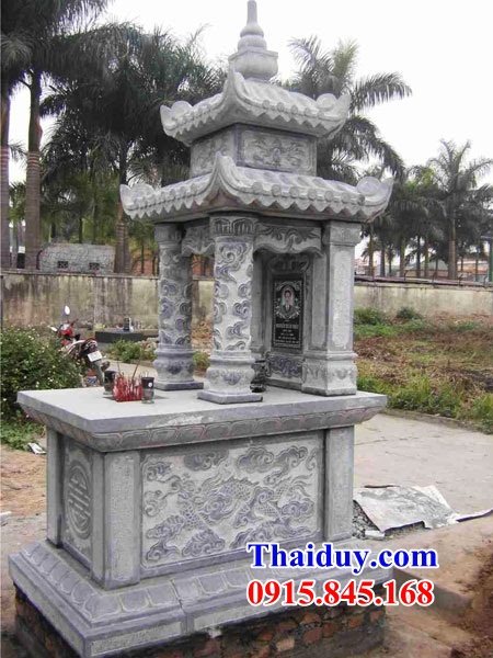 36 Mộ mồ mả bố mẹ ông bà gia đình dòng họ hai mái bằng đá tự nhiên nguyên khối đẹp bán tại Thanh Hóa