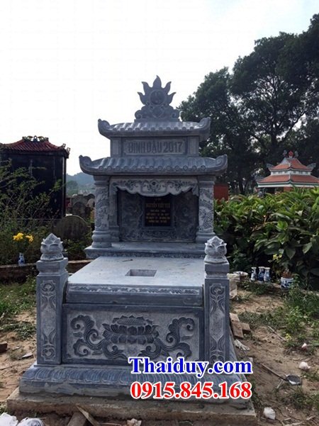 37 Mộ mồ mả hai mái bằng đá bán tại Nghệ An