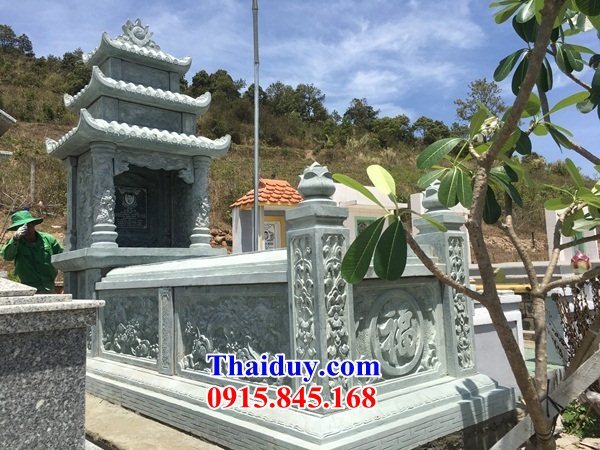 45 Mộ mồ mả đá ba mái đẹp bán tại Kiên Giang