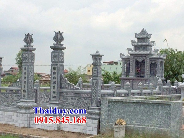 45 mẫu cổng khu lăng mộ bằng đá mỹ nghệ Ninh Bình