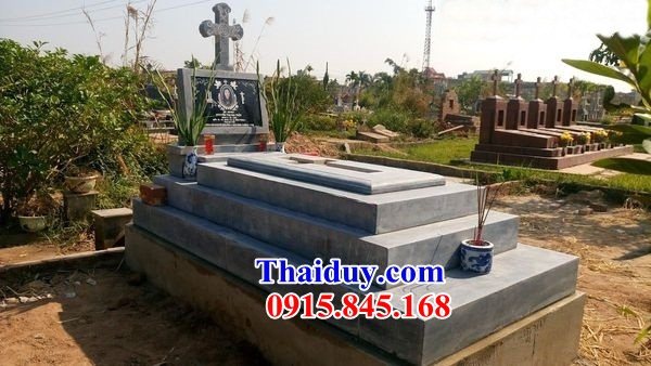 47 Mộ lăng mồ mả công giáo đạo thiên chúa bằng đá ninh bình đẹp bán tại Bạc Liêu