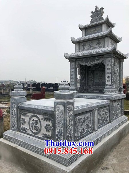 51 Mộ mồ mả đá ba mái đẹp bán tại Cao Bằng