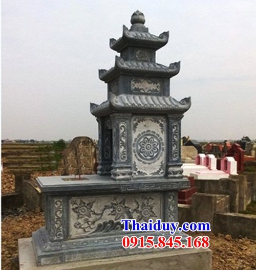 53 Mộ mồ mả đá thanh hóa ba mái khu nghĩa trang dòng họ gia đình dòng tộc bố mẹ đẹp bán tại Ninh Bình