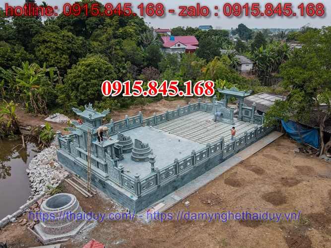 Bán 04 Nghĩa trang đá xanh đẹp Nghệ An - lăng mộ 2026