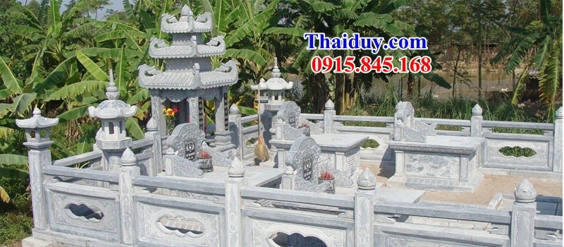 Địa chỉ bán khu lăng thờ bằng đá cất để hũ tro hài cốt hỏa táng đẹp nhất hiện nay