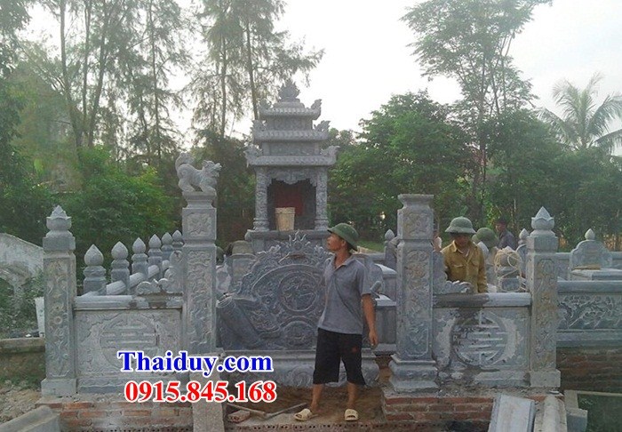 Giá bán 24 lăng mộ đá thanh hóa gia đình dòng họ ông bà bố mẹ đẹp Cao Bằng