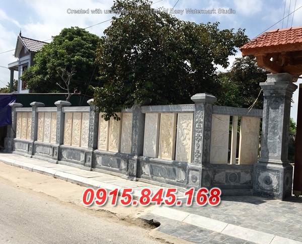 Giá bán lan can mộ mồ mả đá đẹp Bình Thuận