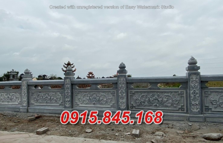 Hàng rào bằng đá xanh đẹp bán tại Quảng ngãi