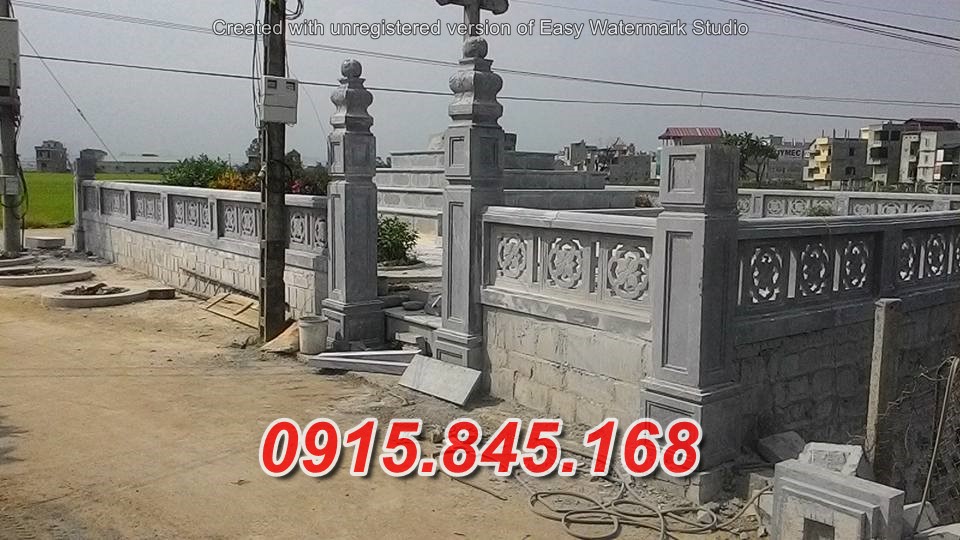 Khánh Hòa +15 Lan can đá tường bao hàng rào đẹp