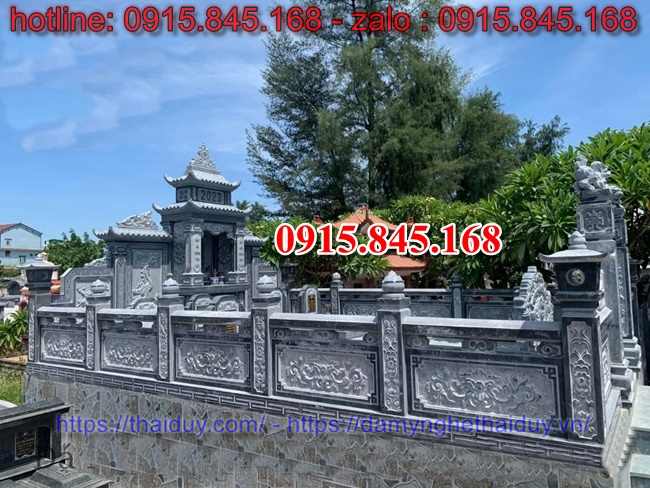 Khu nghĩa trang gia đình bằng đá Ninh Bình đẹp - 26.04.2024