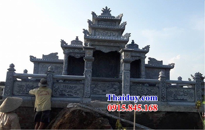 Kích thước 29 lăng mộ mả đá ninh bình ba má bố mẹ đẹp bán Long An