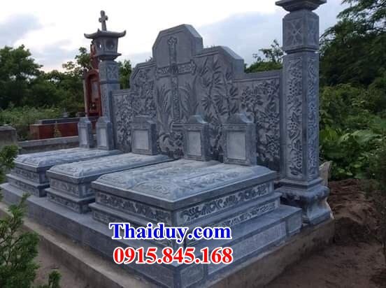 Lăng mộ công giáo đẹp bằng đá tại Phú Thọ