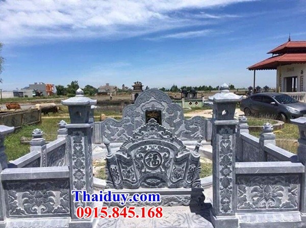 Mẫu cổng khu nghĩa trang gia đình bằng đá mỹ nghệ Ninh Bình