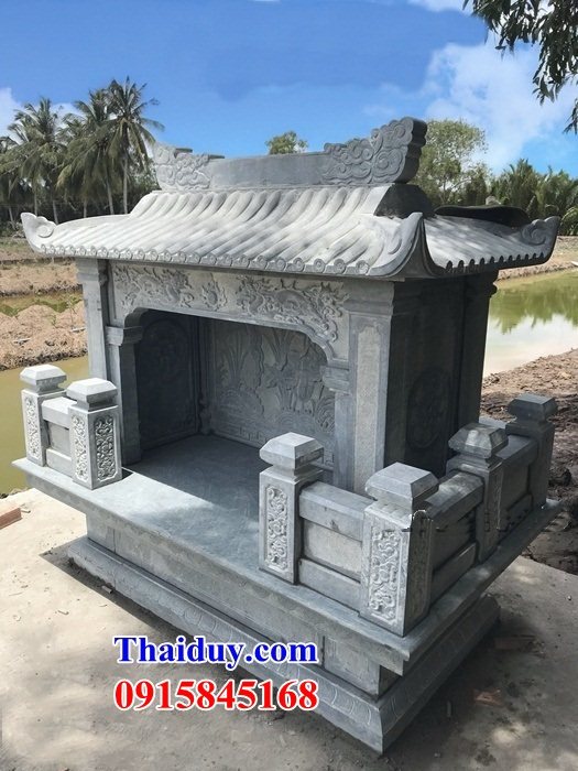 Miếu cây hương nhang đá ninh bình nguyên khối thờ mẫu cửu trùng ông thiên địa thần linh đẹp bán tại Tuyên Quang
