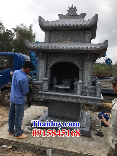 Miếu đá ninh bình thờ mẫu cửu trùng ông thiên địa thần linh đẹp bán tại Tuyên Quang