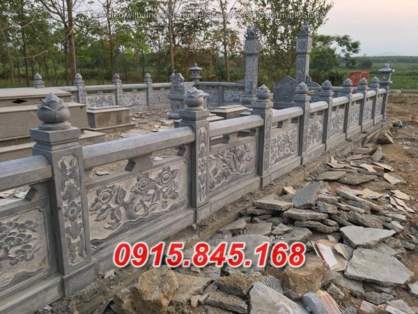 Ninh Thuận +16 Mẫu lan can tường bao hàng rào đá