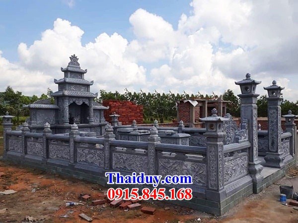Xây 22 lăng mộ gia đình bằng đá đẹp Ninh Bình