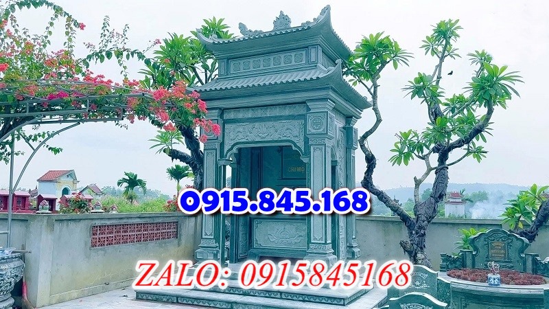 cây hương nghĩa trang gia đình bằng đá, lầu thờ lăng mộ gia tộc dòng họ đá khối, củng kỳ đài thờ xây đá granite gạch xi măng,