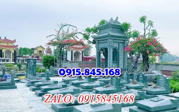 cây hương nghĩa trang gia đình bằng đá, lầu thờ lăng mộ gia tộc dòng họ đá khối, củng kỳ đài thờ xây đá granite gạch xi măng,