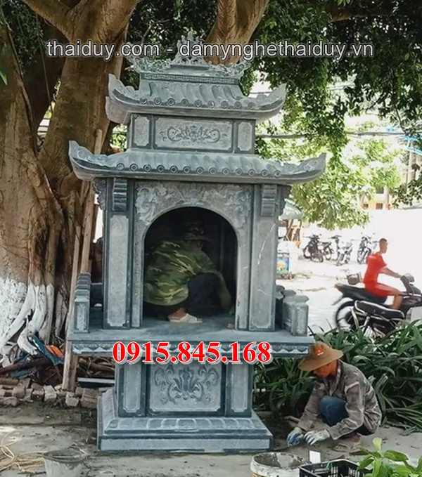 miếu đá thờ ngoài trời đẹp bán Hòa Bình20251