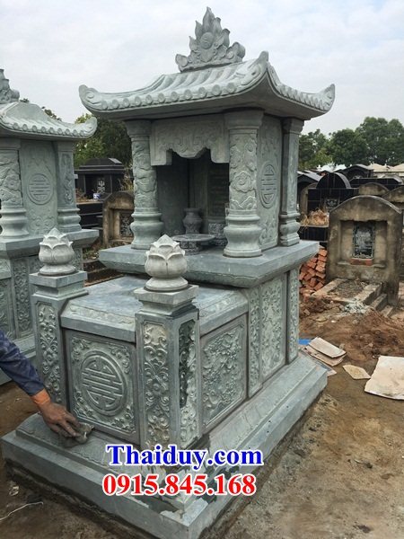 10 Mộ đá xanh tự nhiên ninh bình một mái đẹp tại Vĩnh Long