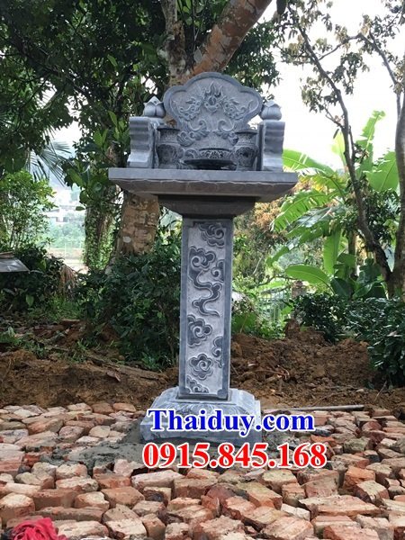 19 kích thước cây hương nhang miếu bàn đá phong thủy thờ ngoài trời đẹp bán Điện Biên