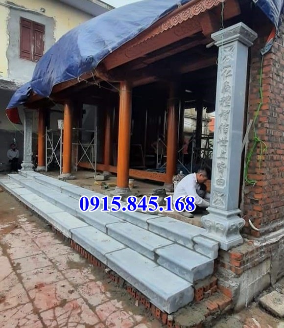 cột đá nhà thờ họ từ đường, cột đá đình chùa miếu, cột đá hiên nhà, cột đá đồng trụ, cột đá vuông, cột đá hình tròn, giá bán cột đá, địa chỉ bán cột đá, 