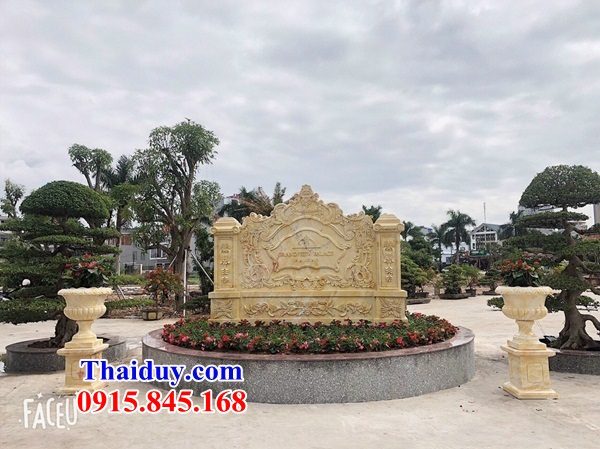 24 Cuốn thư xây bằng đá vàng nguyên khối đẹp nhất bán tại Đà Nẵng