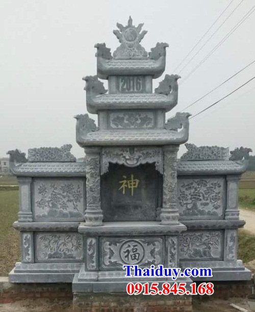25 Củng thờ khu lăng mộ đá gia đình dòng họ đẹp bán Quảng Trị