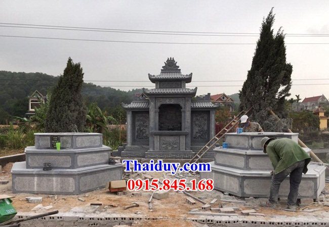 29 Củng đá thờ lăng mộ ông bà ba má bố mẹ đẹp bán Bình Định