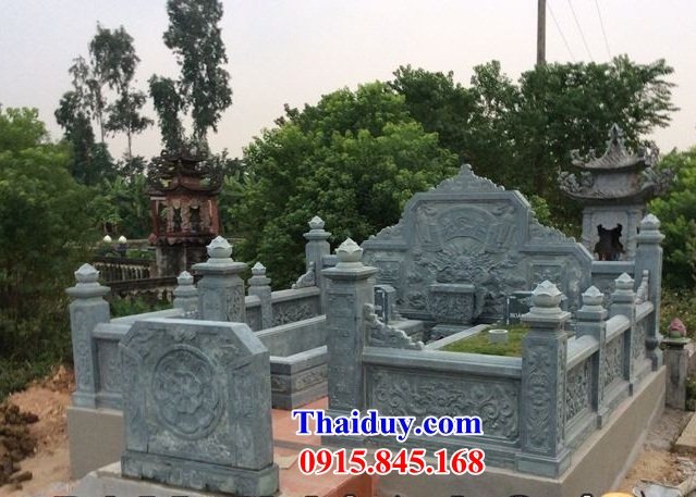 36 Tường hàng rào lan can đá ninh bình nguyên khối nghĩa trang gia đình đẹp bán tại Long An