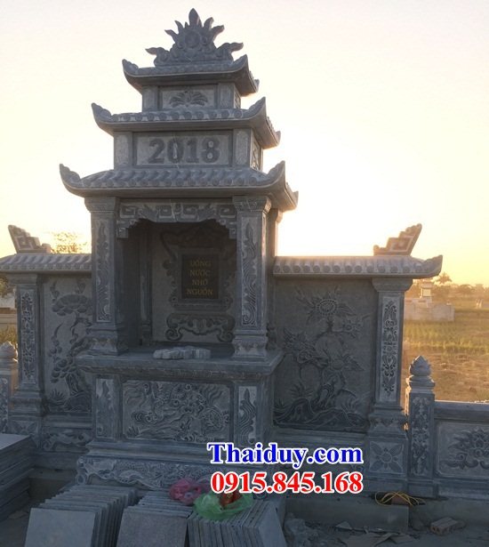44 Am thờ lăng mộ mồ mả đá hiện đại đẹp bán tại Tây Ninh