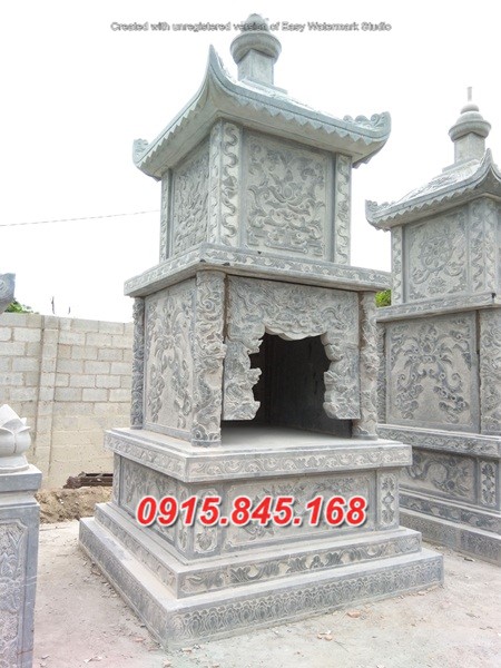 46 Tháp mộ phật giáo đá xanh đẹp nhất Hà Giang
