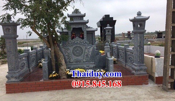 50 Nhà mồ mả bằng đá xanh đẹp tại Khánh Hòa