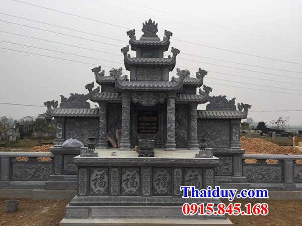 52 Kỳ đài đá thờ lăng mộ mả bố mẹ Kiên Giang