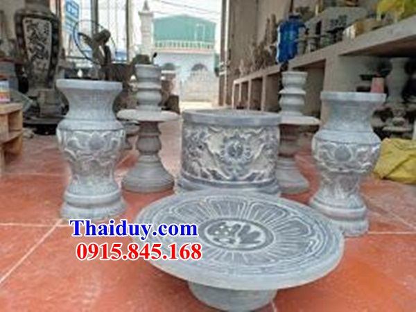 69 bát hương bình bông mâm bồng bằng đá kích thước chuẩn phong thủy bán tại Hà Nội