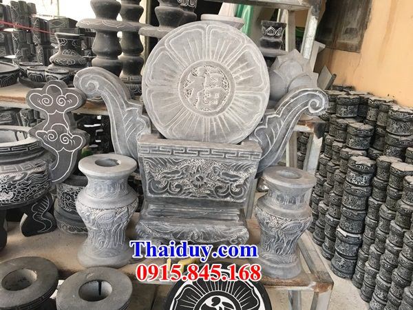 Bát hương bình bông mâm bồng đình đền chùa miếu bằng đá mỹ nghệ Ninh Bình hình chữ nhật đẹp giá rẻ