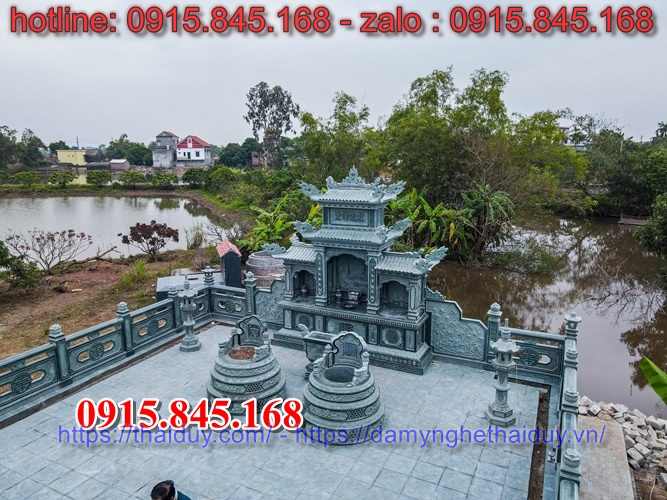 Kích thước 55 nhà mồ mả đá đẹp tại Đà Nẵng - 26.04.2024