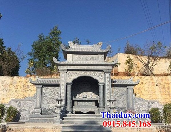 Kích thước lăng thờ khu mộ đá đẹp Tuyên Quang