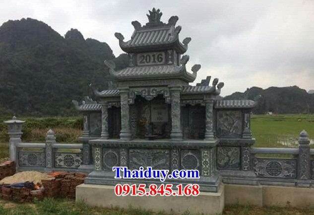 Lăng thờ nghĩa trang đá nguyên khối hiện đại cao cấp đẹp bán tại Nam Định