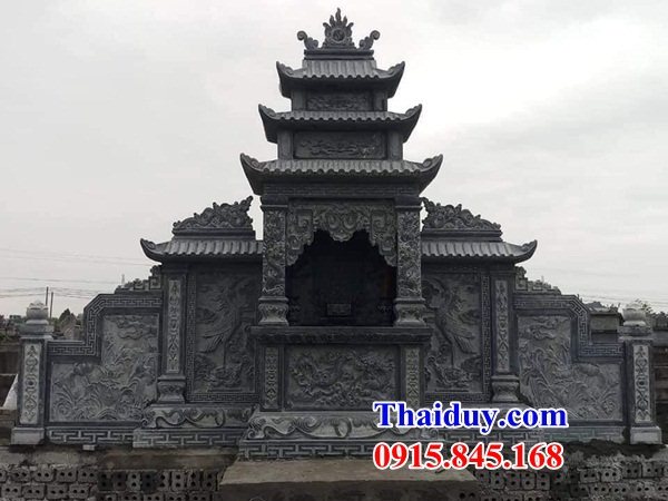 Lăng thờ nghĩa trang đá tự nhiên đẹp Quảng Ninh