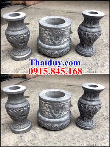 Lư hương nhỏ lọ hoa bằng đá mỹ nghệ Ninh Bình cao cấp bán tại TP Hồ Chí Minh