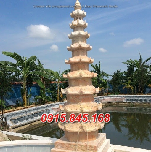 Mộ tháp sư đá chạm khắc hoa văn đẹp Thanh Hoá