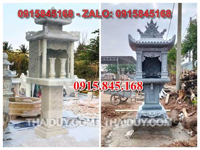 Thiết kế 24 bàn đá thờ ngoài trời đẹp Quảng Bình giá địa chỉ bán 2024