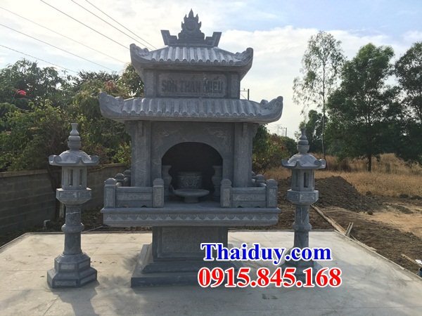 Thiết kế 24 bàn đá thờ ngoài trời đẹp Quảng Bình